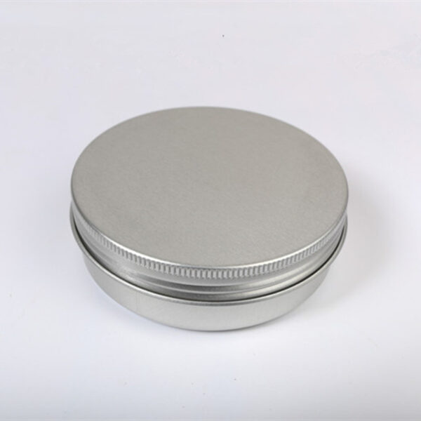 aluminium round jar screw top 100g,soap tin round,100g tin can